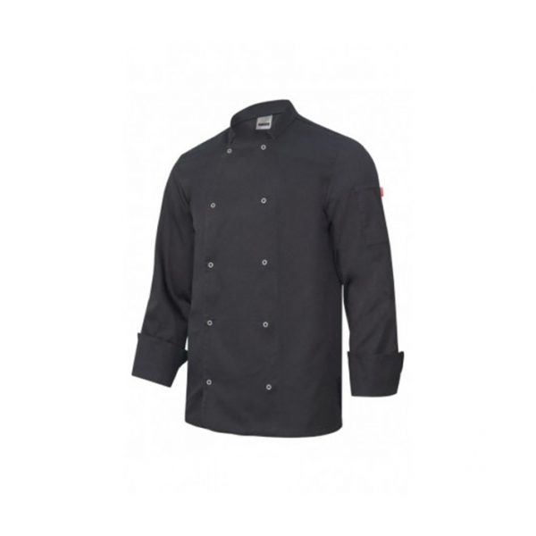 Serie 405206 Chaqueta de cocina con automaticos manga larga <br>(ref. 014 002 038)