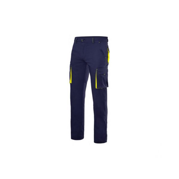 Serie F103008S Pantalon stretch bicolor multibolsillos forrado <br>(ref.014 004 116)