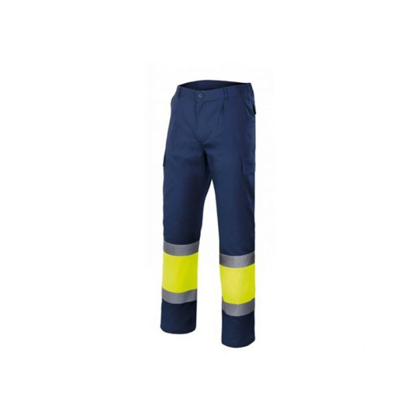 Série 303003 Pantalon bicolore multipoches haute visibilité <Br>(réf.014 006 036)