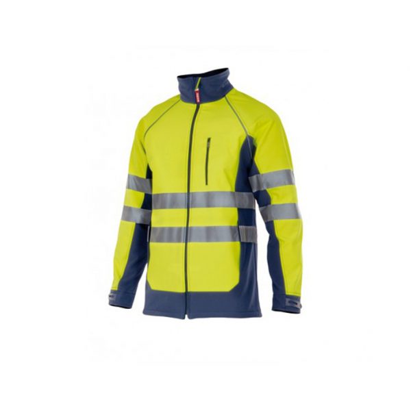 Serie 306001 Chaqueta soft shell bicolor alta visibilidad <br>(ref.014 006 045)