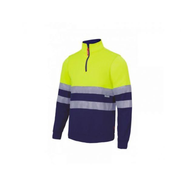 Series 305701 Sudadera bicolor con cremallera alta visibilidad <Br>(ref.014 006 043)