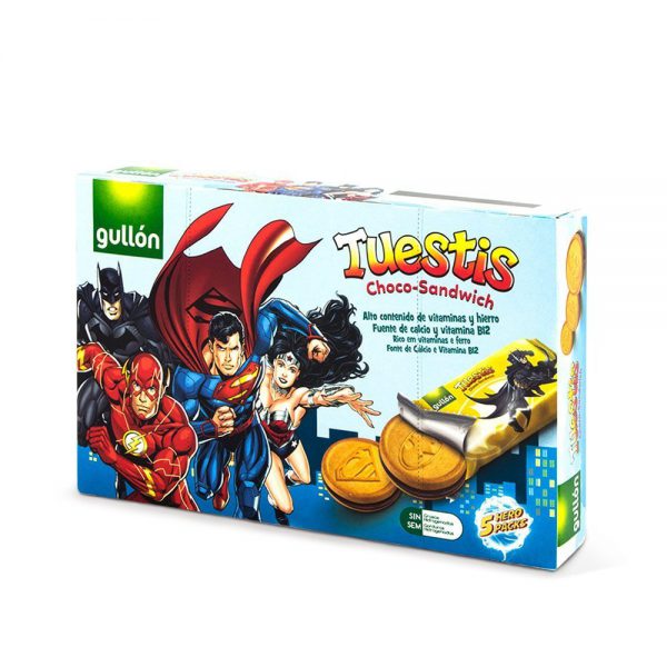 Tuestis Choco-sandwich Superheroes <Br>(ref. 002 005 016)