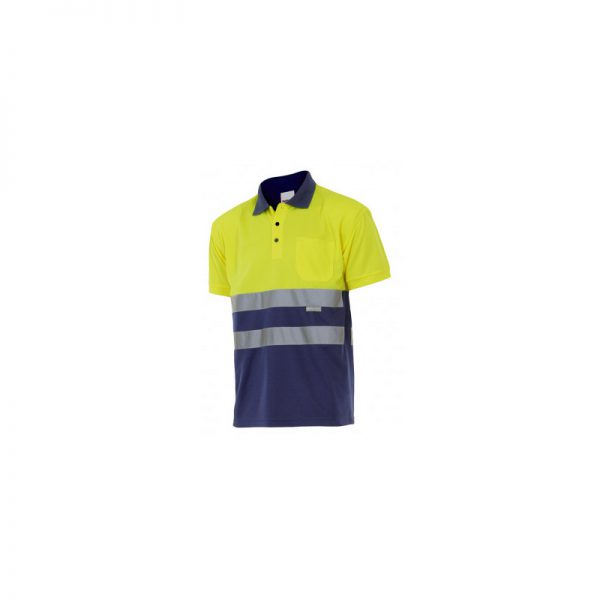 Series 173 High visibility short sleeve bicolor polo shirt <Br>(ref.014 006 023)