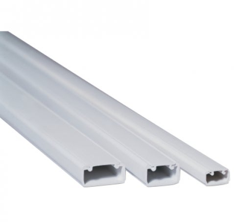 PVC ELECTRIC CHANNEL 7 X 12 MM 2 Meters  <Br>(ref. 007 005 002 002)