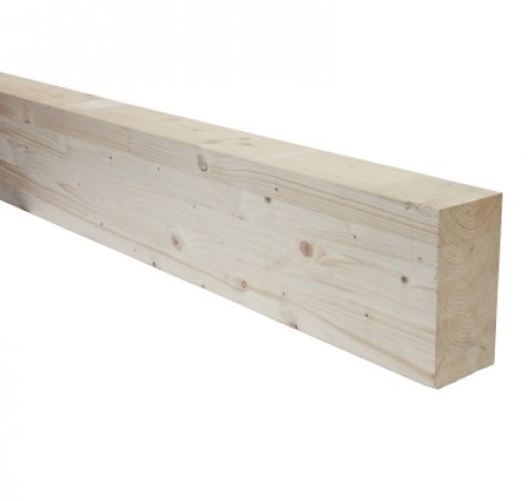 BEAM GL24H QUALITY LAMINATED SPRUCE VIEW 10X10X600CM <Br>(ref. 007 003 026)