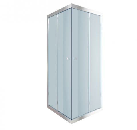 SQUARE SHOWER SCREEN 90 X 90 CM CATANIA <Br>(ref. 007 002 004 008)