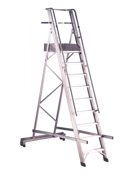 STORE WITH WIDE PLATFORM LADDER – CASTELLANA <Br>(ref. 007 010 039)