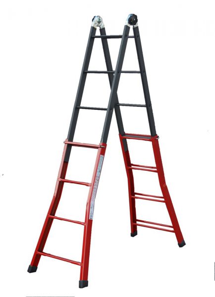 TELESCOPIC STEPLADDER – SERAFINA <Br>(ref. 007 010 049)