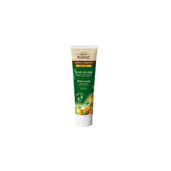 GREEN PHARMACY scrub oil from FIR and apricot for feet <Br> (ref. 009 002 002 003)