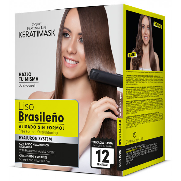BE NATURAL Liso Brasileño Kit Alisado sin Formol <br> (ref.009 001 008 001)
