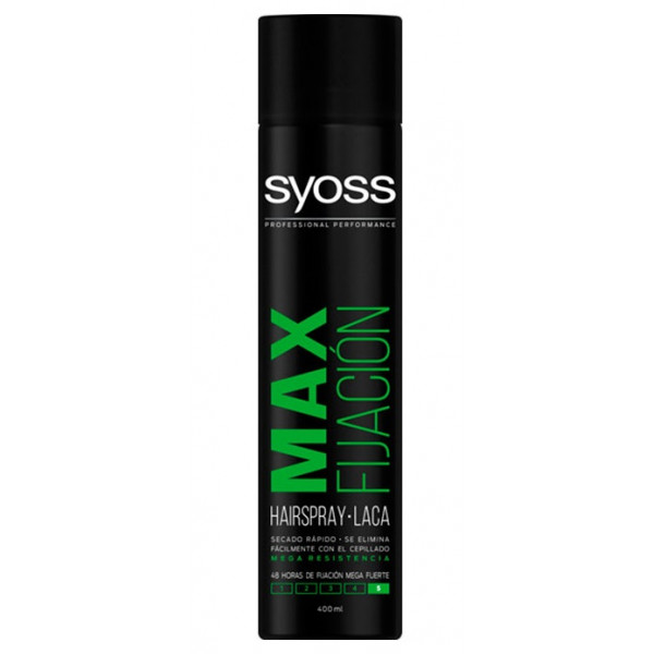SYOSS fast drying lacquer maximum fixation spray <Br> (ref.009 001 002 008)