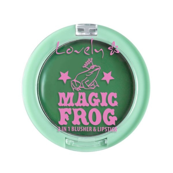 LOVELY MAKEUP Magic Frog pour les lèvres et les joues <Br>  (réf.009 005 004)