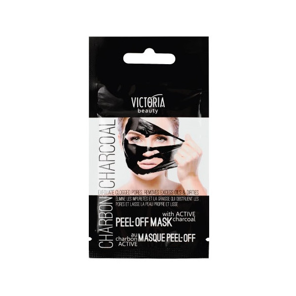 Masque de beauté VICTORIA Peel-Off de charbon actif <Br> (réf.009 003 011)